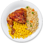 14 dark chicken meal