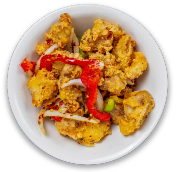 Salt pepper chicken meal 2