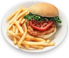 Chicken burger